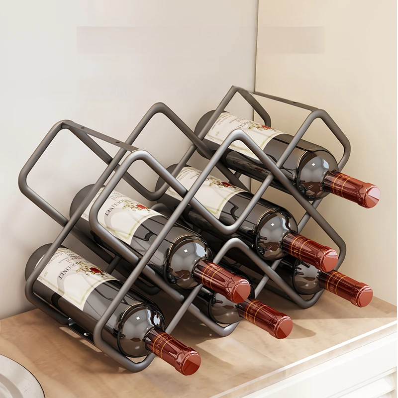 Metal Hexagon Wine Rack 5/8 Gr - Wine Beer Rack recension och pris