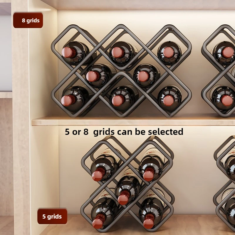 Metal Hexagon Wine Rack 5/8 Gr - Wine Beer Rack recension och pris