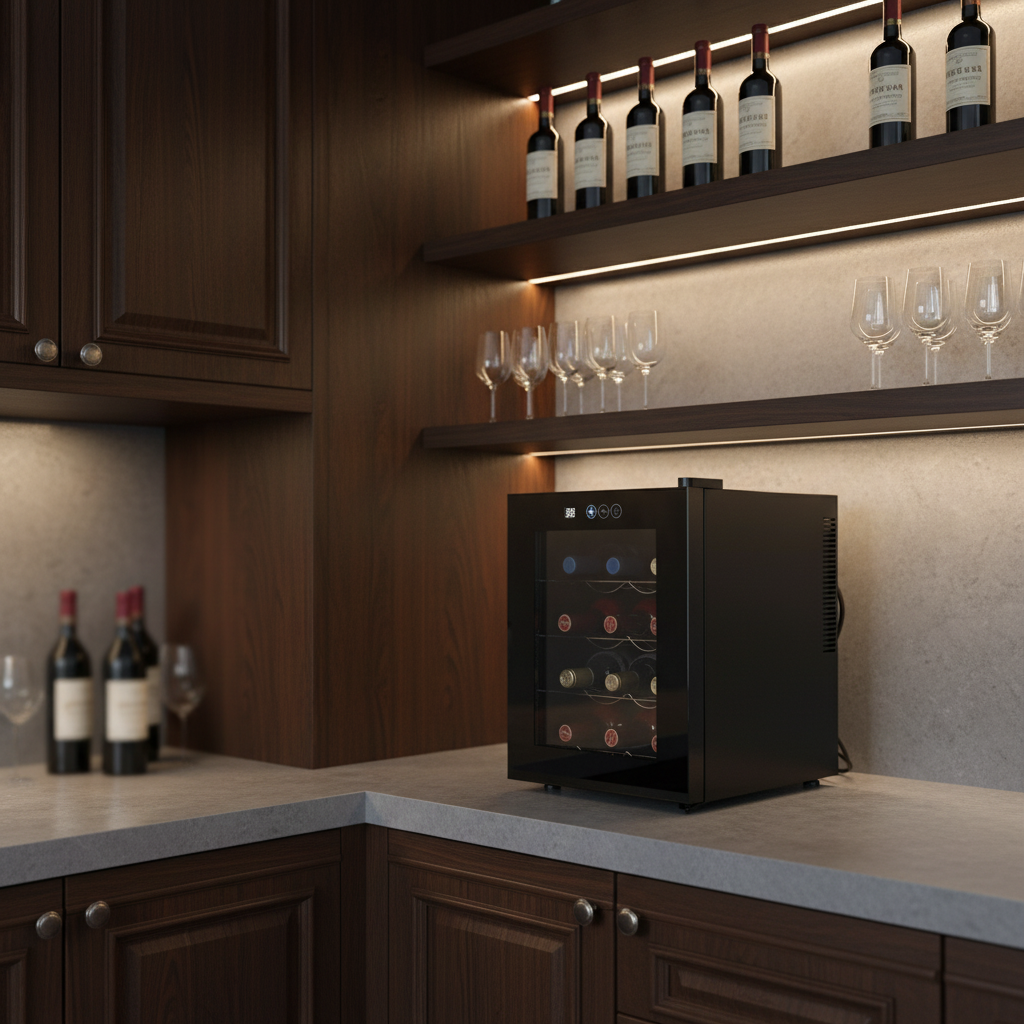 Single Door Modern Hotel Bar B - Wine Beer Cooler Fridge recension och pris
