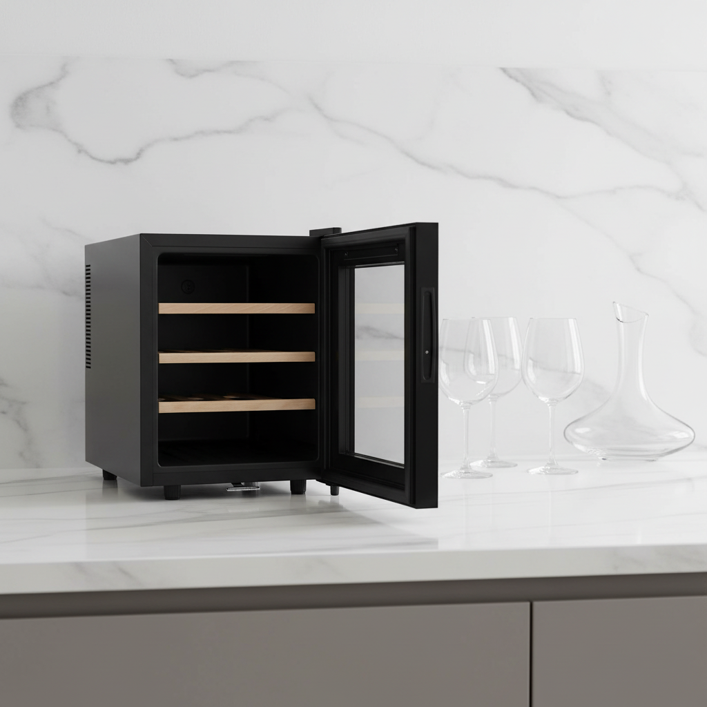 Single Door Modern Hotel Bar B - Wine Beer Cooler Fridge recension och pris