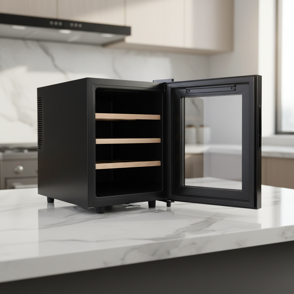 Single Door Modern Hotel Bar B - Wine Beer Cooler Fridge recension och pris