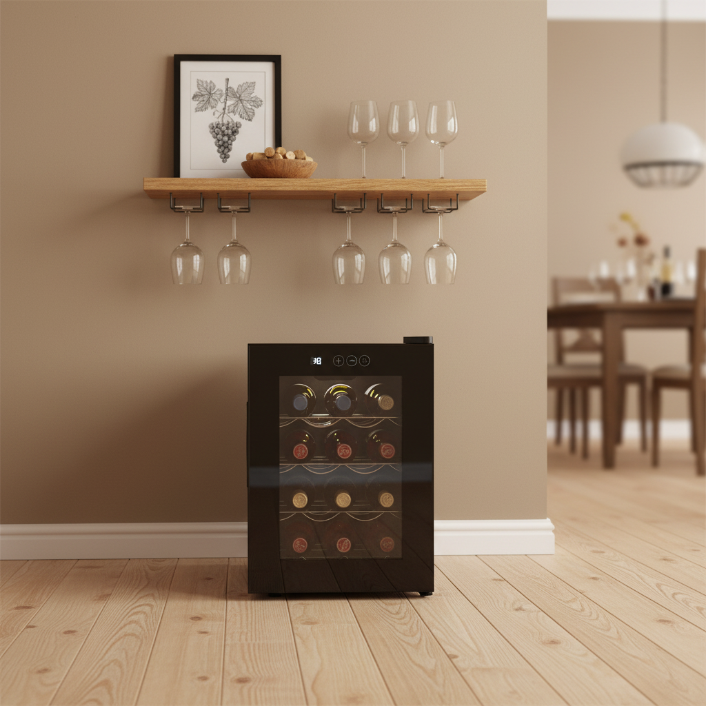 Single Door Modern Hotel Bar B - Wine Beer Cooler Fridge recension och pris