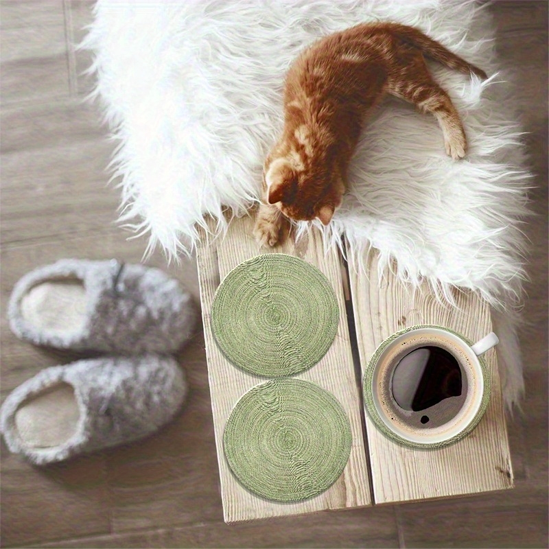 6pcs 4in Round Retro Green Gro - Wine Beer Glass recension och pris
